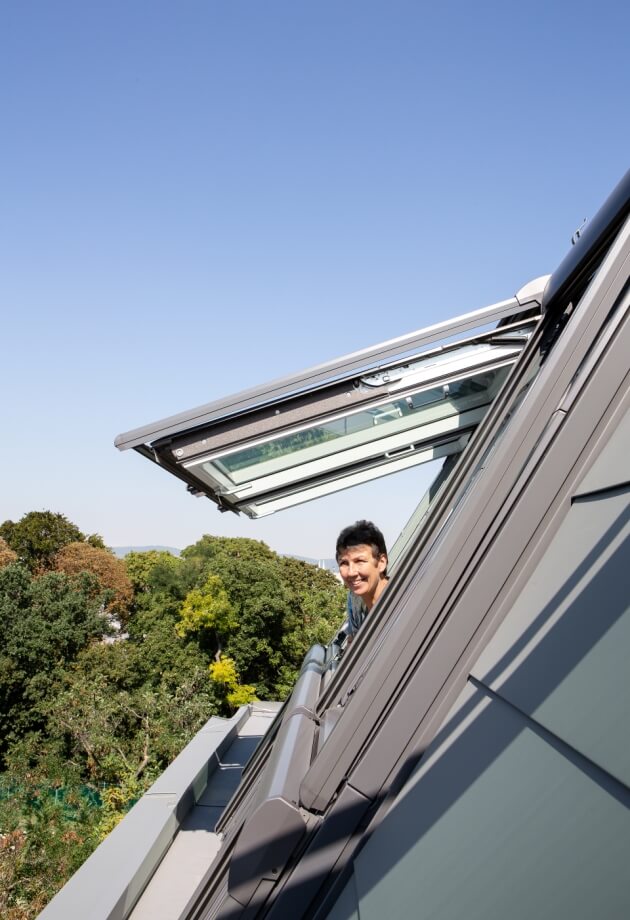 VELUX Homestory Dachgeschossausbau Dachfenster Wien